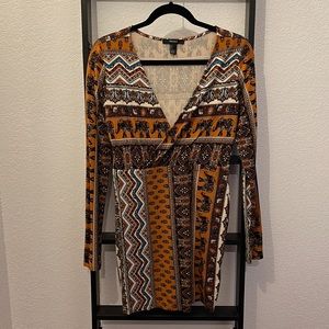Size large mini dress